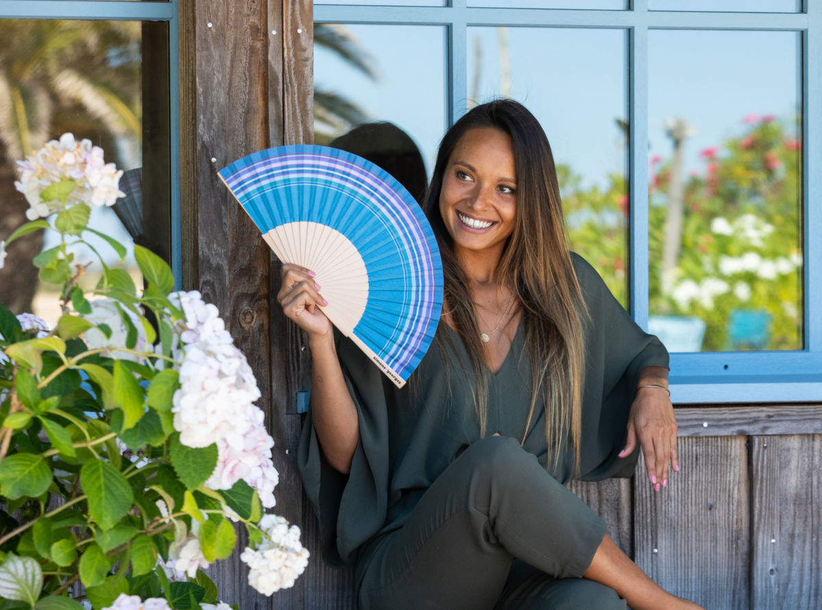 Les éventails Simone et Georges