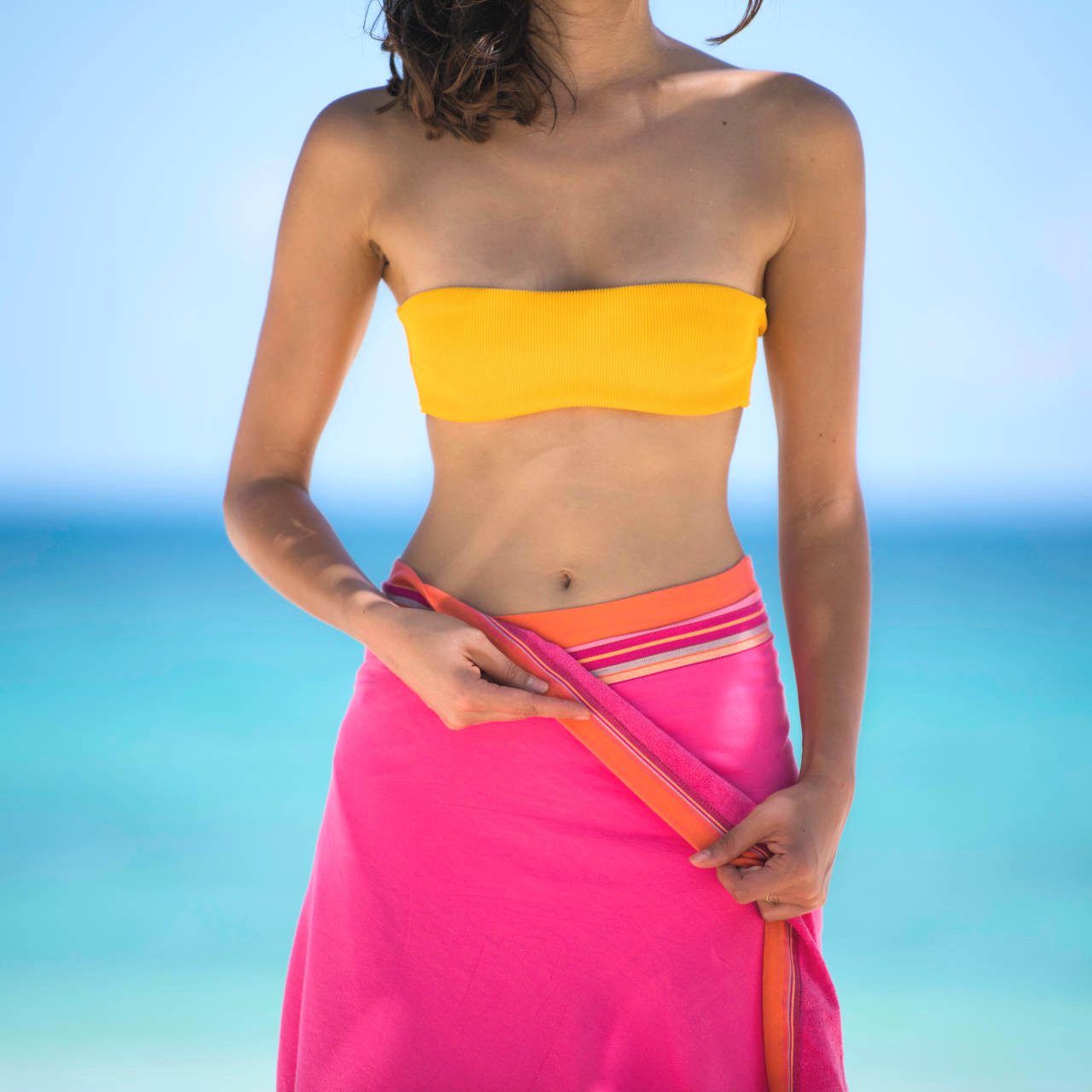 Serviette de plage en Kikoy Diani