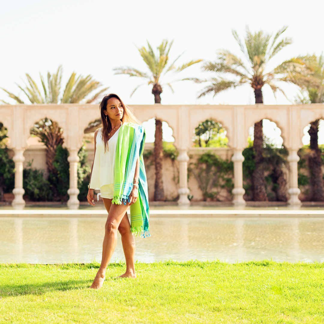 Paréo en coton Kikoy Ile de Re